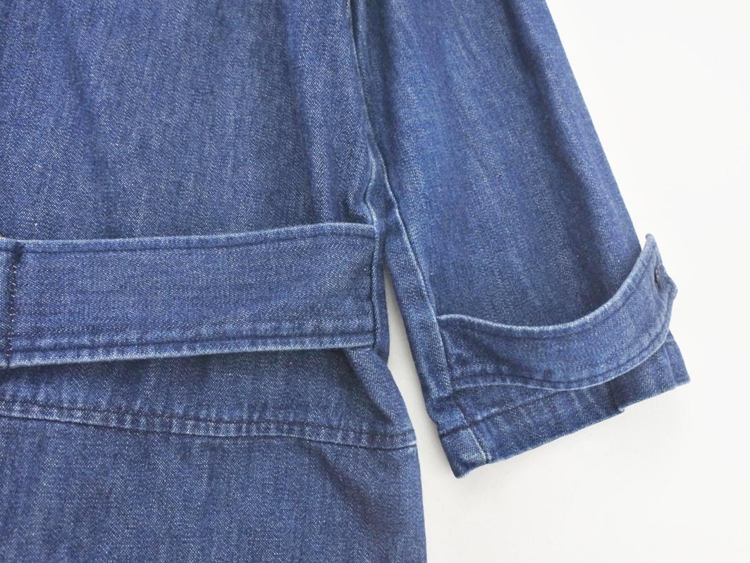 A.P.C. アーペーセー デニム シャツ ワンピース size38/濃紺 ■◇ ☆ fhc0 レディース