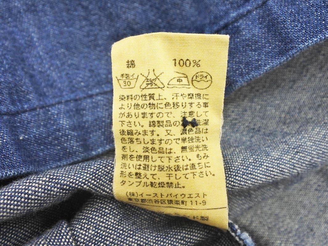 A.P.C. アーペーセー デニム シャツ ワンピース size38/濃紺 ■◇ ☆ fhc0 レディース