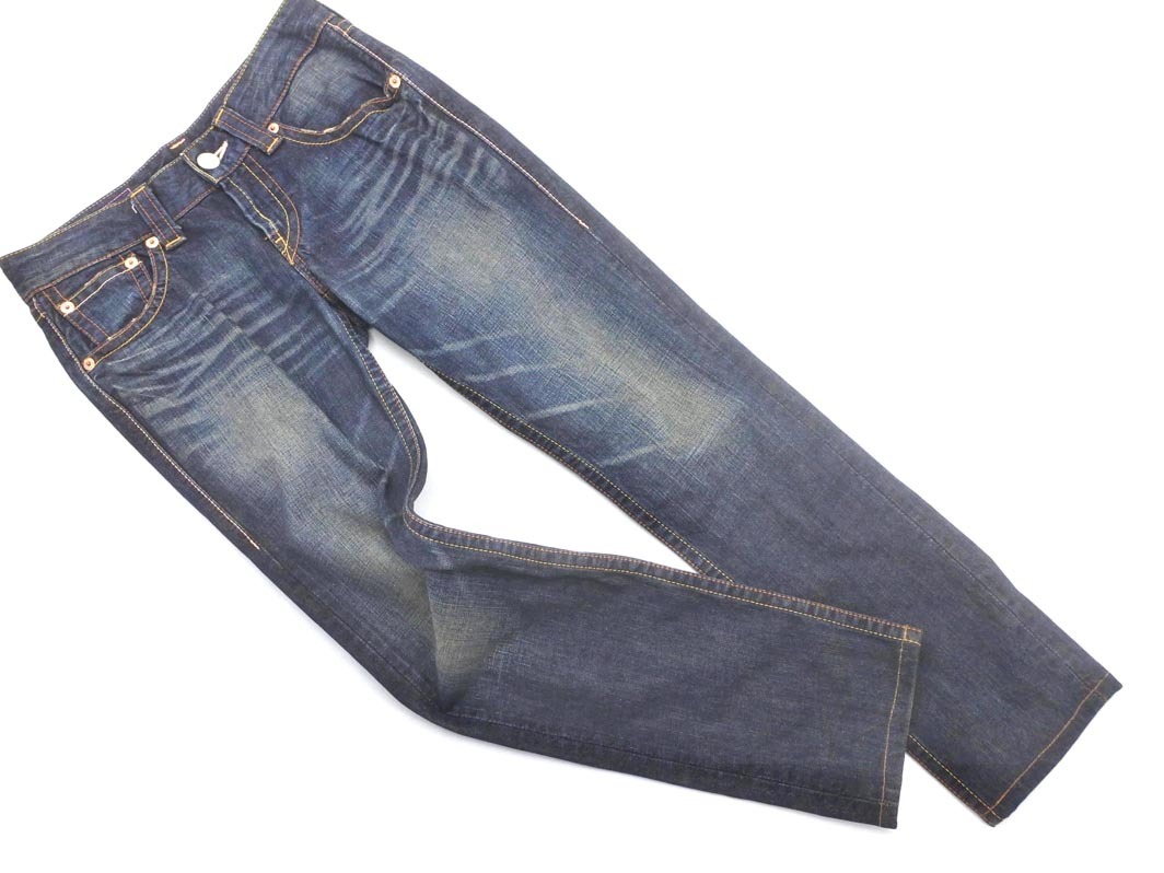 LEVI’S リーバイス 911 USED加工 デニムパンツ size30/紺 ■■ ☆ fhc1 レディース_画像1