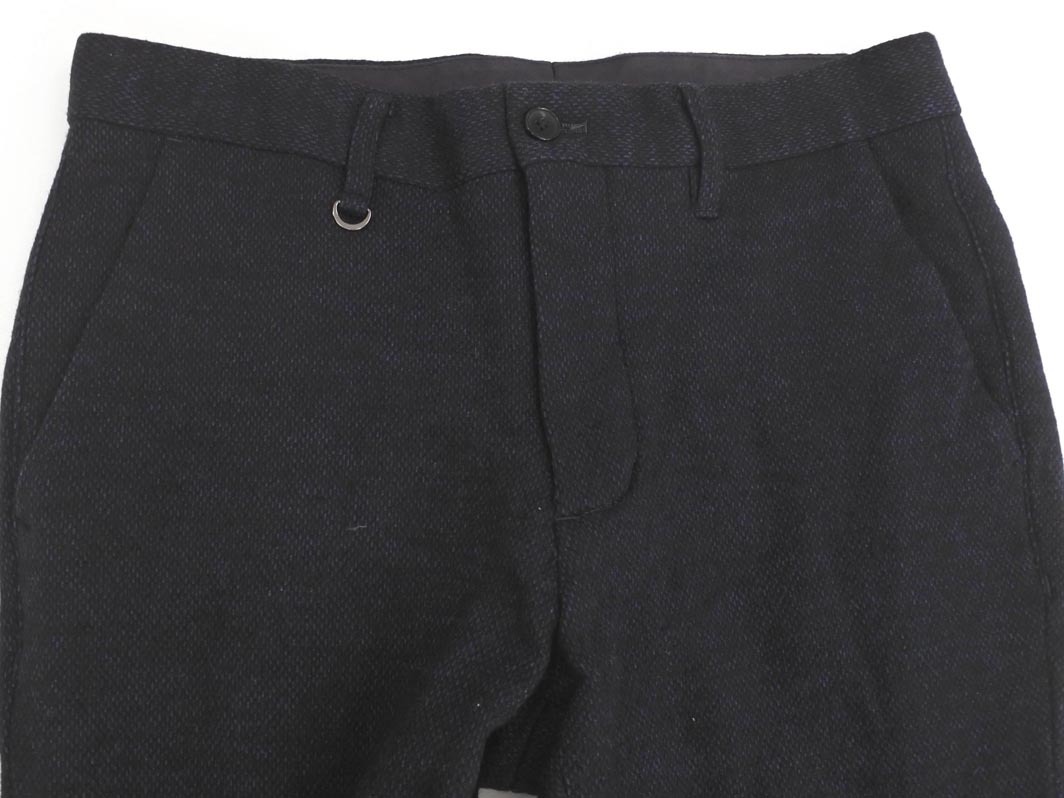 EDIFICE エディフィス ウール混 スリム パンツ size44/濃紺 ◇■ ☆ fhc1 メンズ