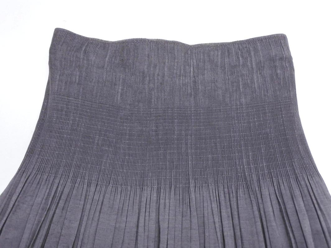 COMME CA DU MODE コム サ デ モード リバーシブル プリーツ スカート size9/グレー ■■ ☆ fhc1 レディース