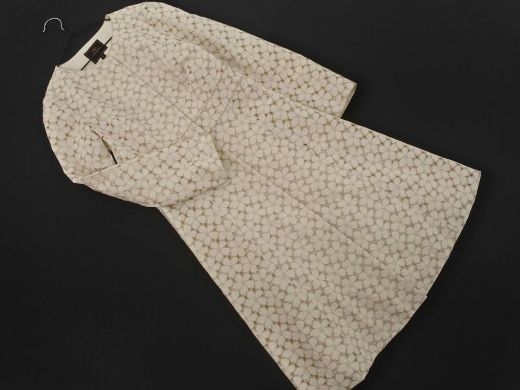 TOCCA トッカ カットワーク ノーカラー コート size2/オフホワイト ■◇◎ ☆ fhc2 レディース_画像1