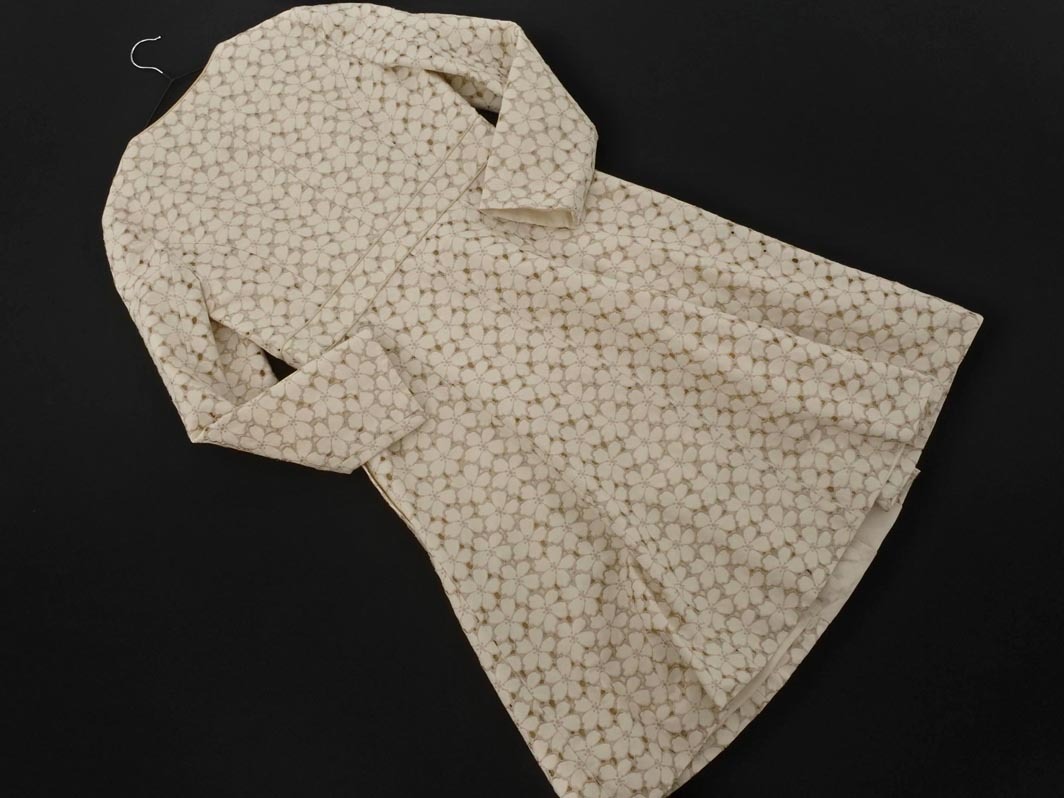 TOCCA トッカ カットワーク ノーカラー コート size2/オフホワイト ■◇◎ ☆ fhc2 レディース_画像10