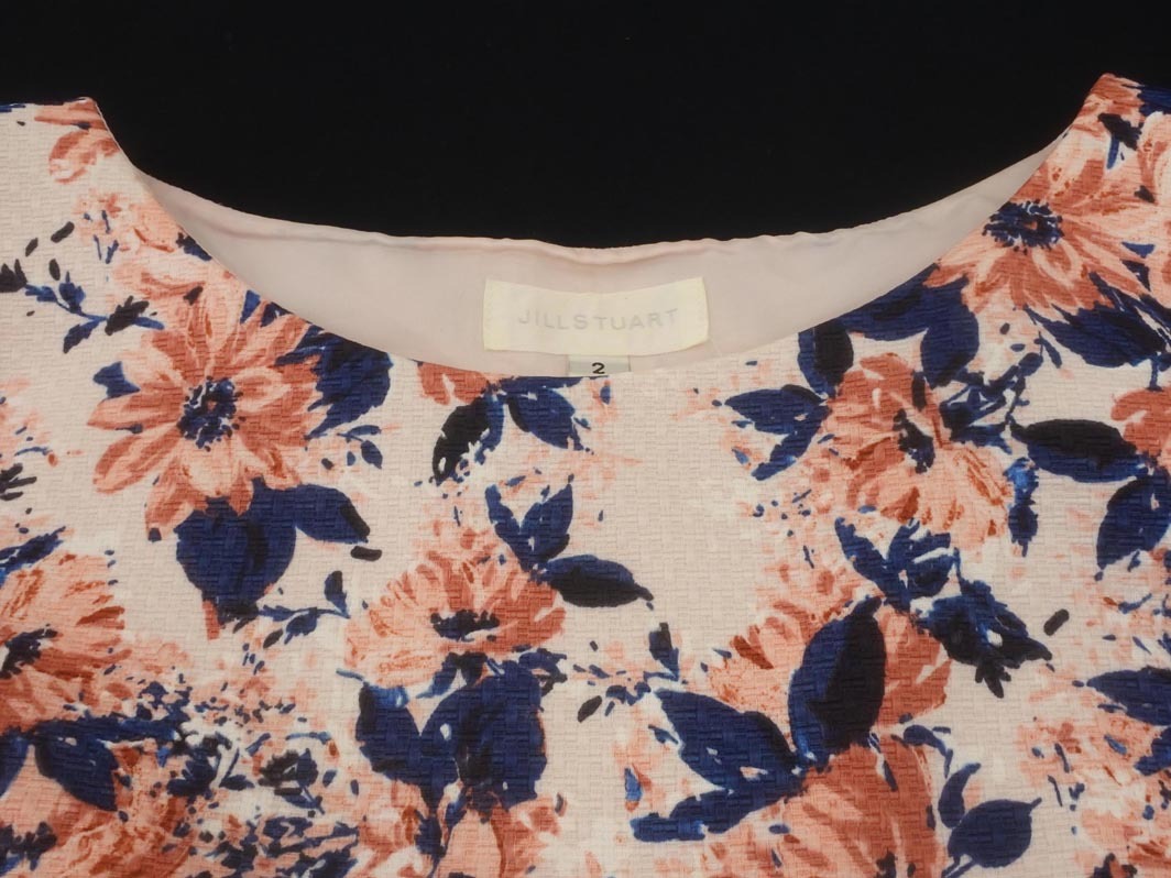 JILLSTUART ジルスチュアート 花柄 ワンピース size2/ピンク ■◆ ☆ fhc2 レディース