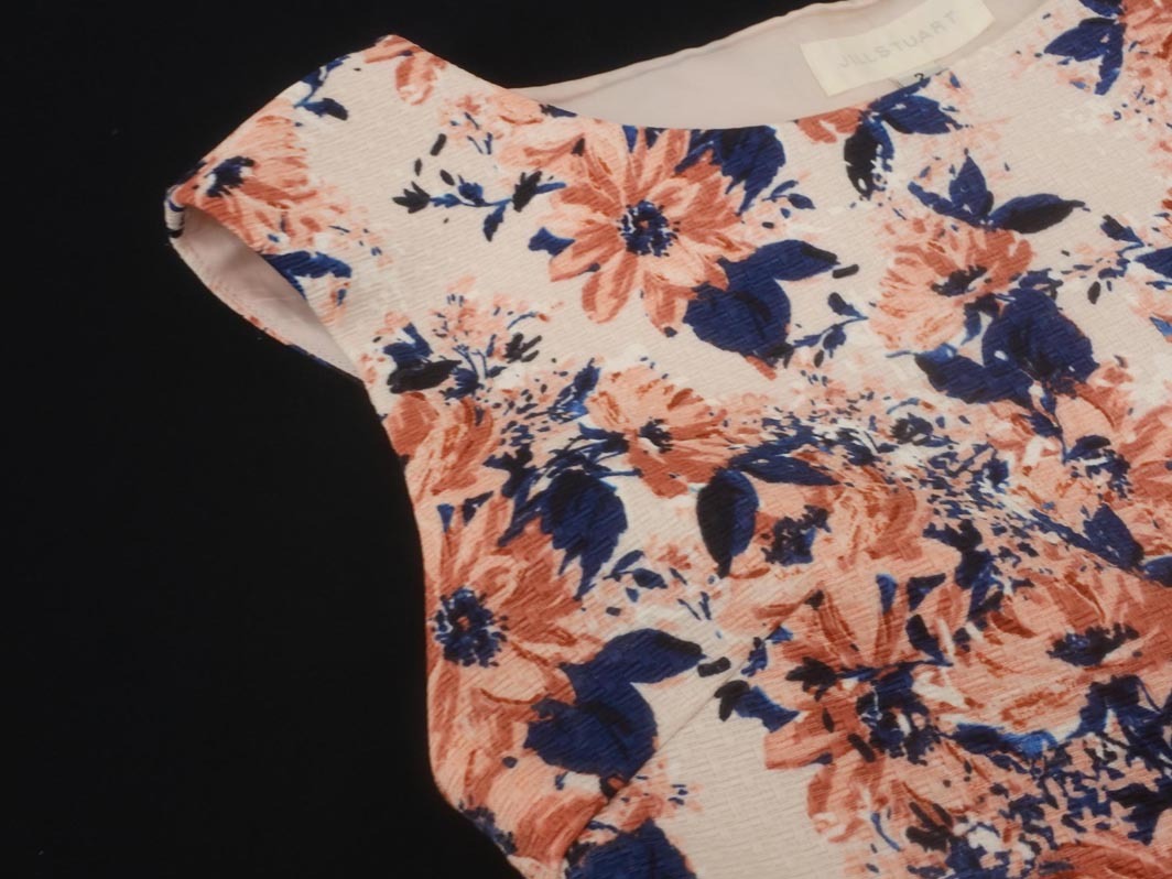 JILLSTUART ジルスチュアート 花柄 ワンピース size2/ピンク ■◆ ☆ fhc2 レディース