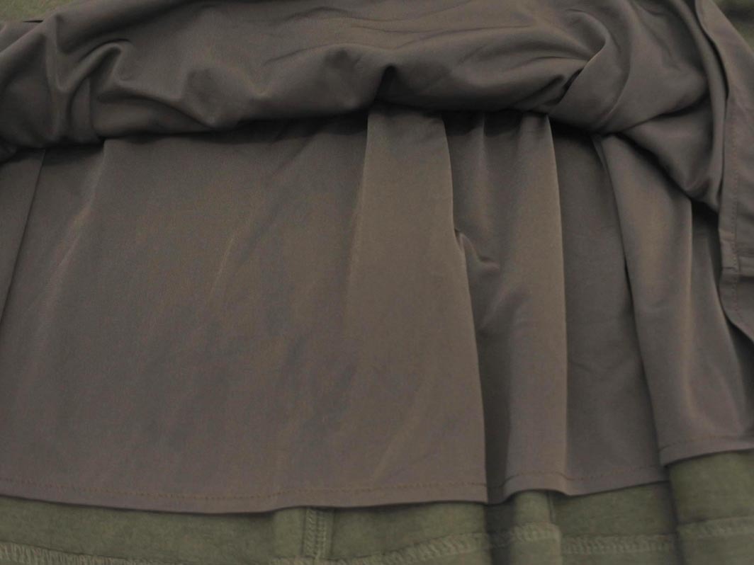 KUMIKYOKU 組曲 ウール100% フレア スカート size3/カーキ ◇■ ☆ fhc2 レディース