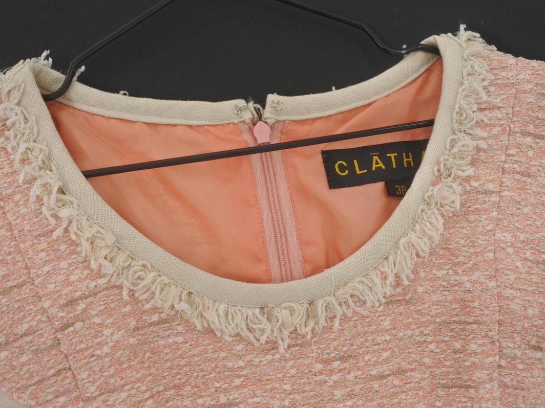 CLATHAS クレイサス ノースリーブ ワンピース size38/ピンク ■◆ ☆ fhc1 レディース_画像3