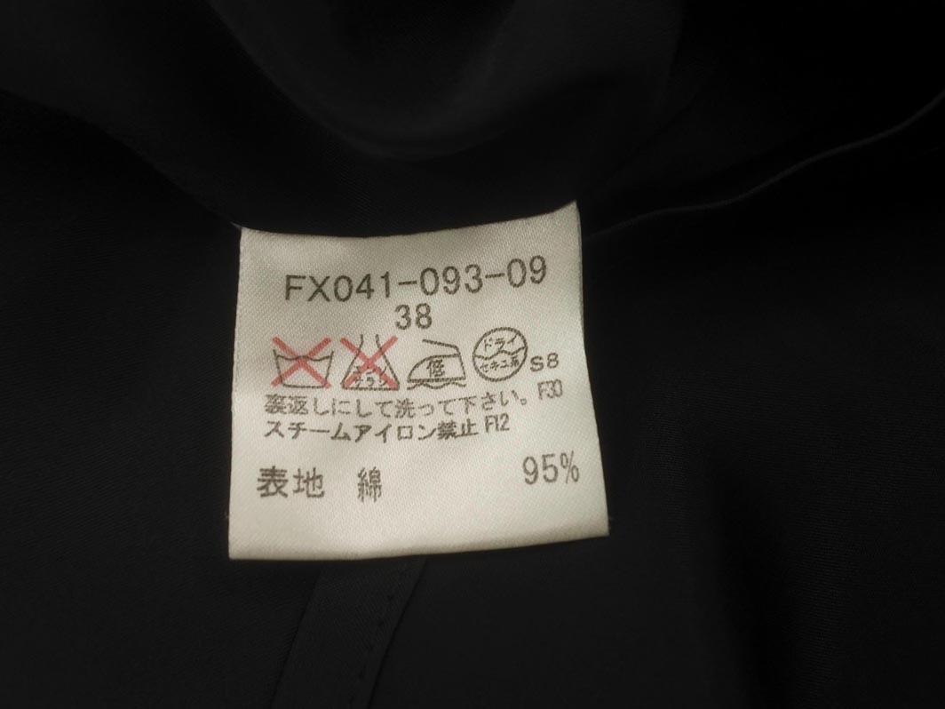 BURBERRY バーバリー ベロア チェック スカート size38/黒 ◇■ ☆ fhc1 レディース