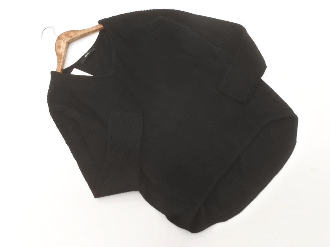 新品 VICKY ビッキー Vネック ニット セーター size2/黒 ◇■ ☆ fhc2 レディース_画像1