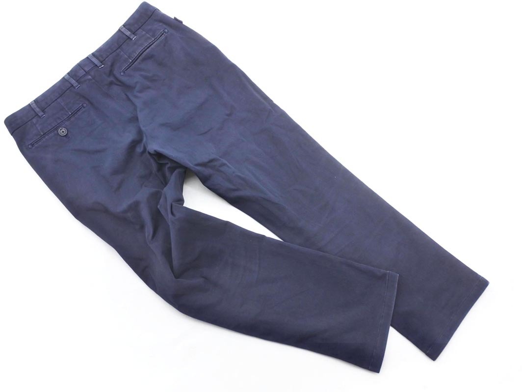BURBERRY BLACK LABEL バーバリーブラックレーベル チノ パンツ size82/紺 ■■ ☆ fhc1 メンズ_画像5