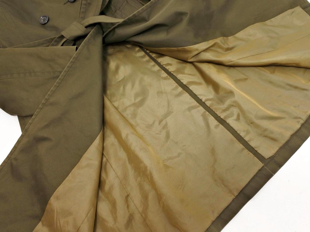 UNTITLED Untitled воротник-стойка тренчкот size2/ хаки #* * fhc2 женский 