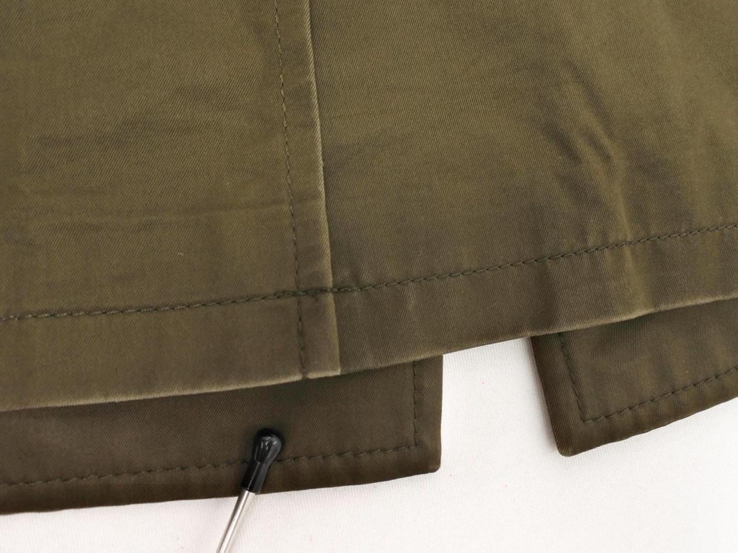 UNTITLED Untitled воротник-стойка тренчкот size2/ хаки #* * fhc2 женский 