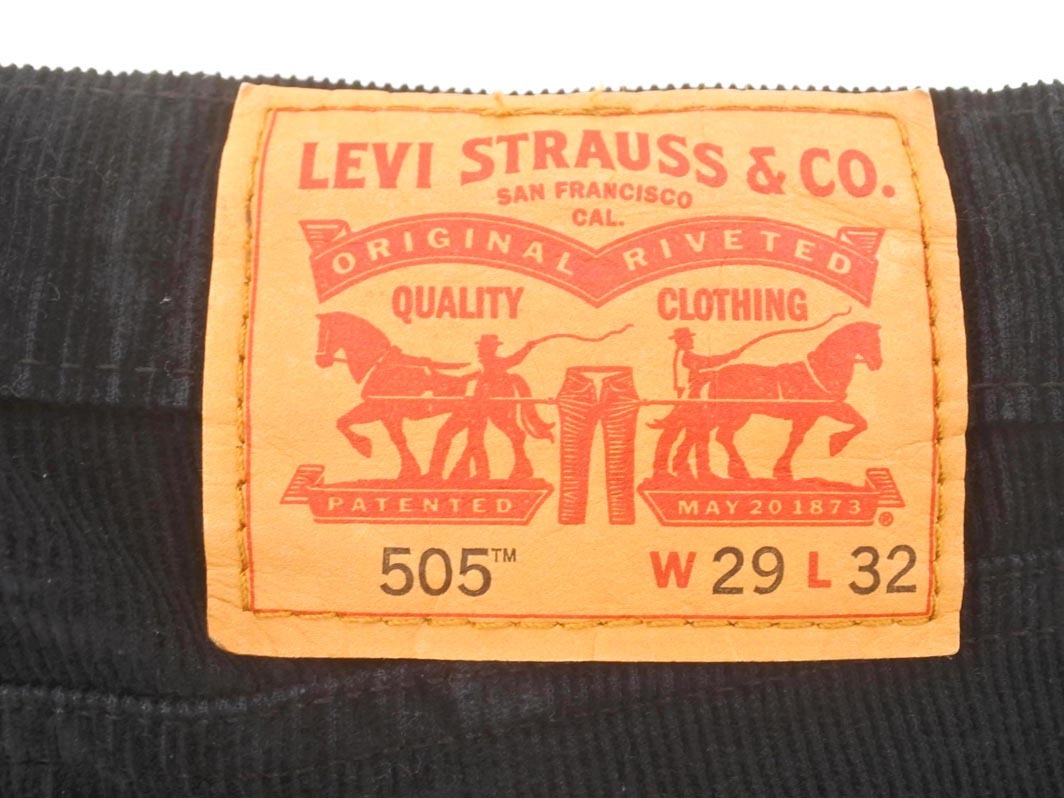 LEVI’S リーバイス コーデュロイ テーパード パンツ sizeｗ29/濃紺 ◇■ ☆ fhc5 レディース
