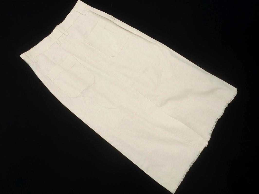 JOURNAL STANDARD ジャーナルスタンダード リネン混 ロング スカート size38/オフホワイト ■◇ ☆ fhc5 レディース