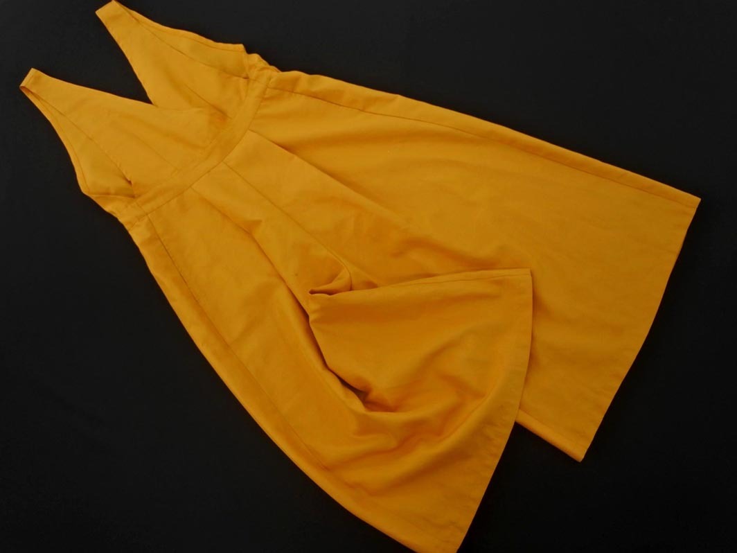 SM2 サマンサモスモス サロペット オーバーオール sizeF/黄 ■■ ☆ fhc5 レディース_画像1