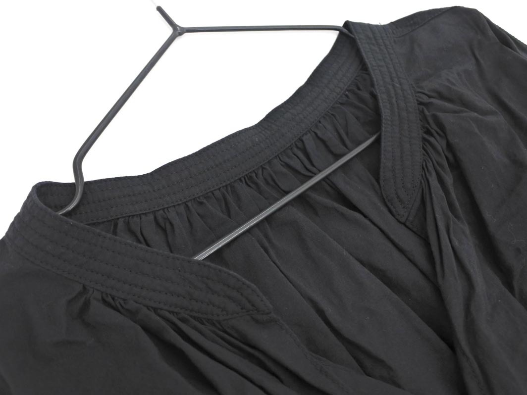 LEPSIM レプシィムローリーズファーム ロング シャツ ワンピース sizeF/黒 ■◇ ☆ fhc6 レディース_画像2