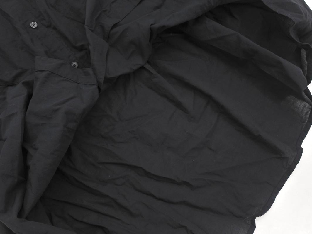 LEPSIM レプシィムローリーズファーム ロング シャツ ワンピース sizeF/黒 ■◇ ☆ fhc6 レディース_画像4