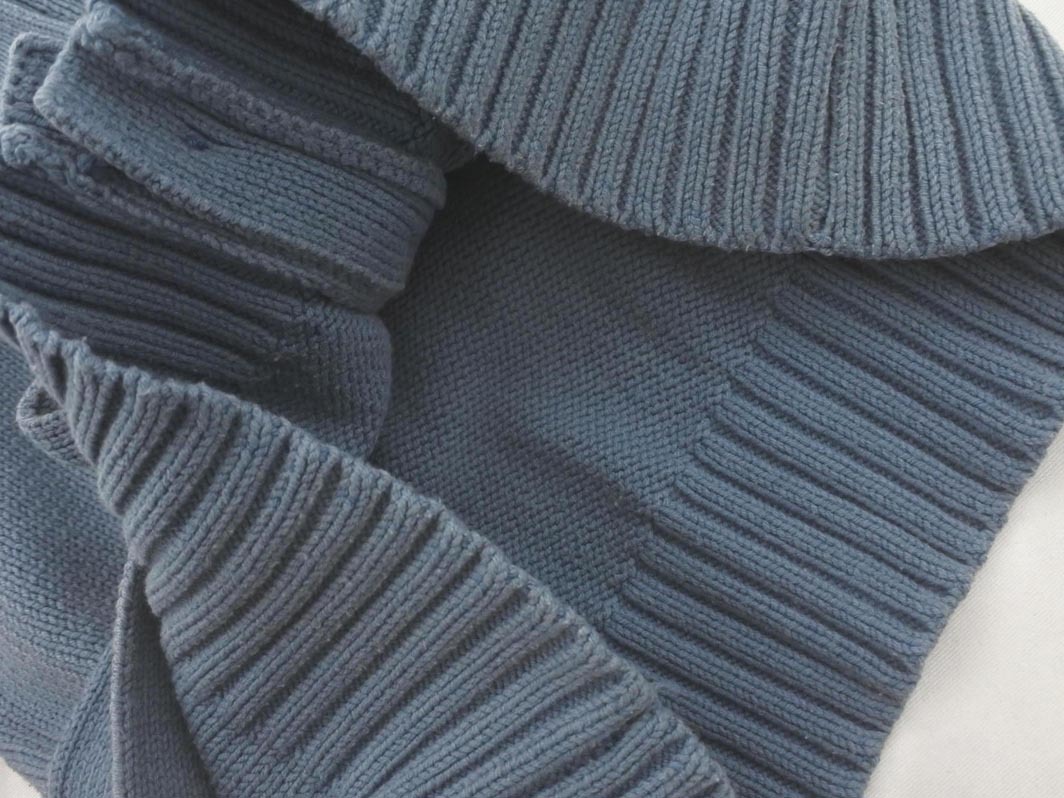 NATURAL BEAUTY BASIC ナチュラルビューティーベーシック ニット カーディガン sizeM/ブルーグレー ◇■ ☆ fhc6 レディース_画像3