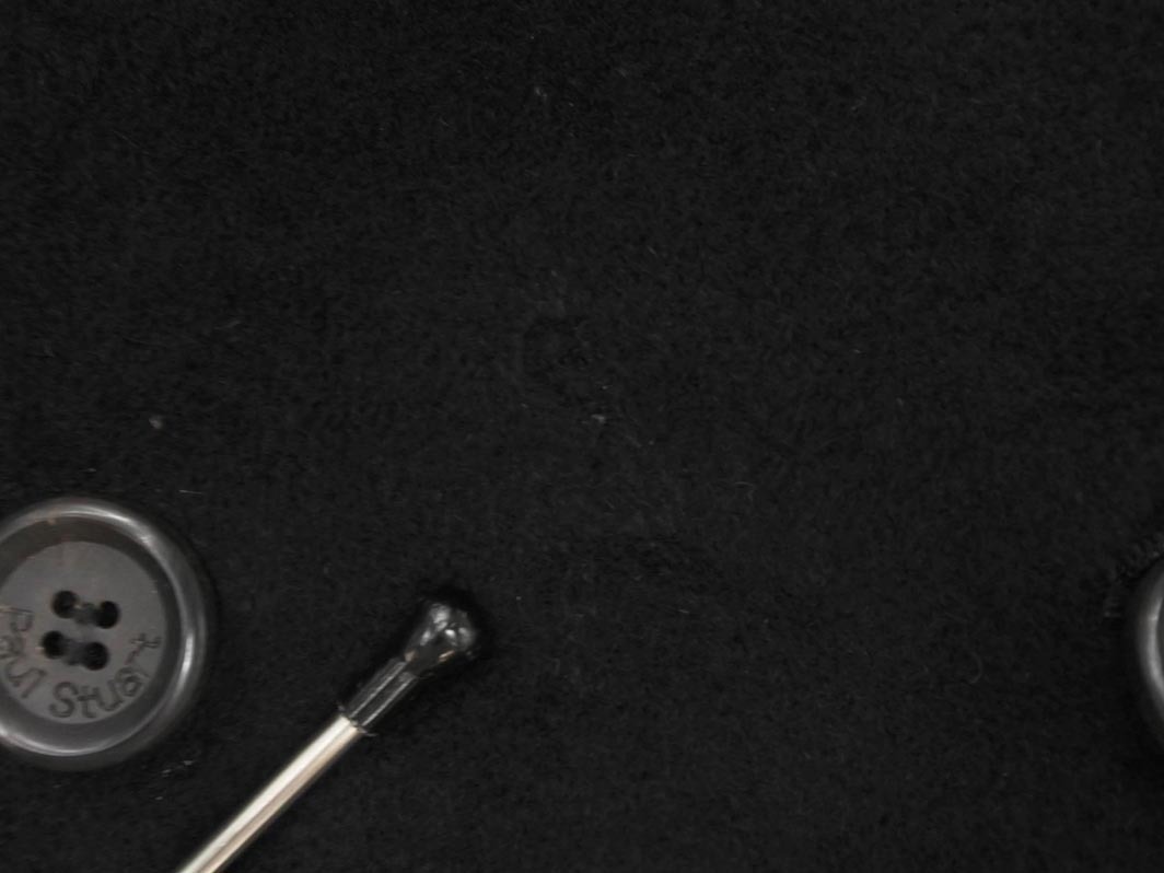 PAUL STUART paul (pole) Stuart Anne gola. двойной жакет size8/ чёрный *# * fhc6 женский