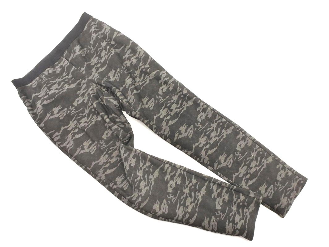 EVEX by KRIZIA エヴェックスバイクリツィア 裏起毛 迷彩 ストレッチ パンツ size42/チャコール ◇■ ☆ fhc7 レディース_画像1