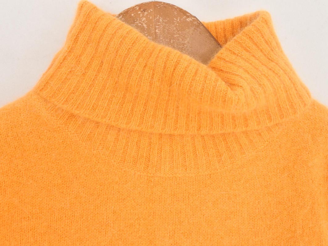 JUNKO SHIMADA ジュンコシマダ AWAW アンゴラ混 半袖 ニット セーター sizeL/オレンジ ◇■ ☆ fhc7 レディース_画像3