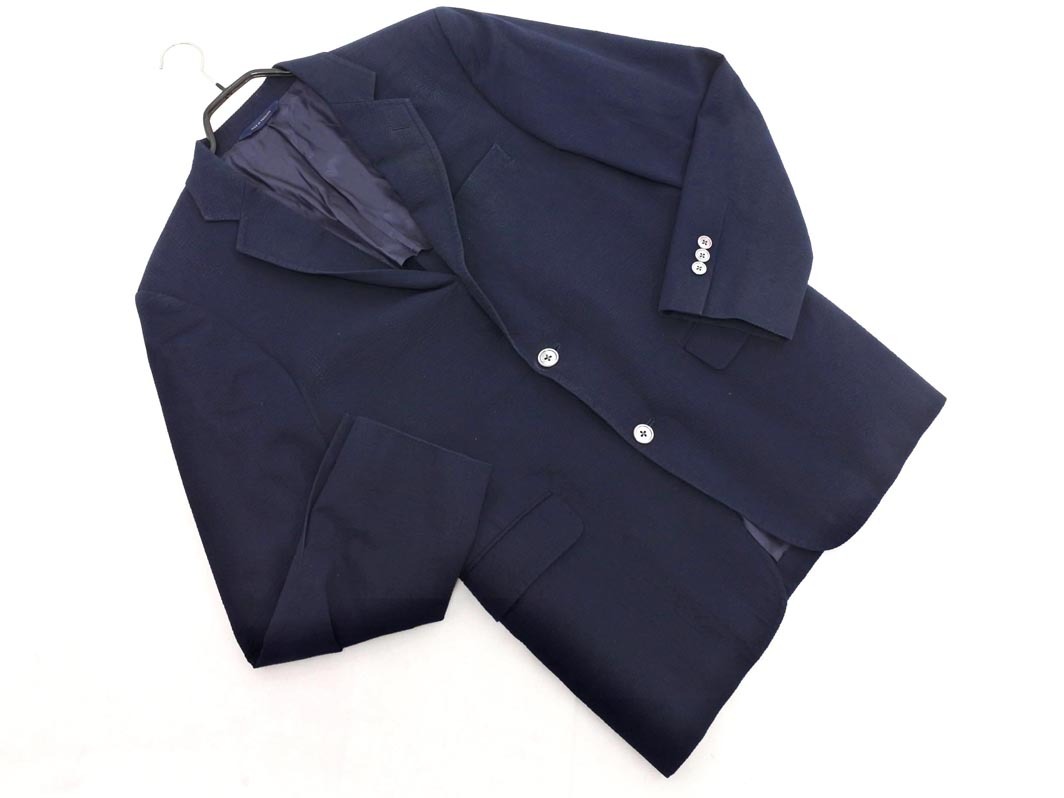 BROOKS BROTHERS ブルックスブラザーズ テーラード ジャケット size46/紺 ■◇ ☆ fhc5 メンズ_画像1