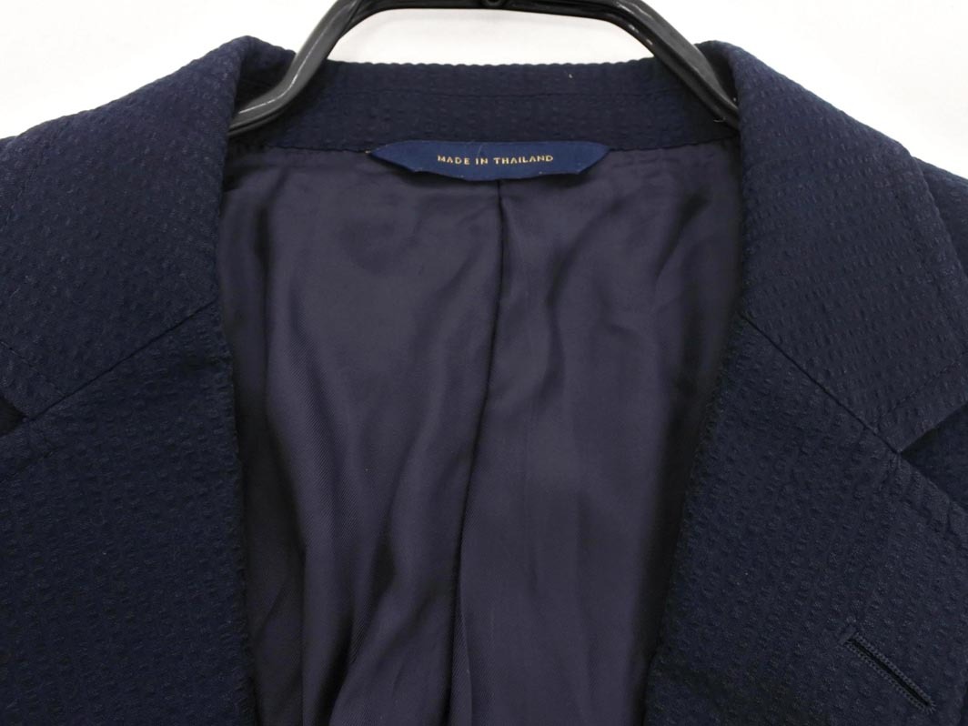 BROOKS BROTHERS ブルックスブラザーズ テーラード ジャケット size46/紺 ■◇ ☆ fhc5 メンズ_画像5