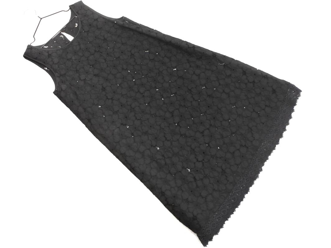 MELROSE メルローズ 総レース ワンピース size3/黒 ■◆ ☆ fhc7 レディース_画像1