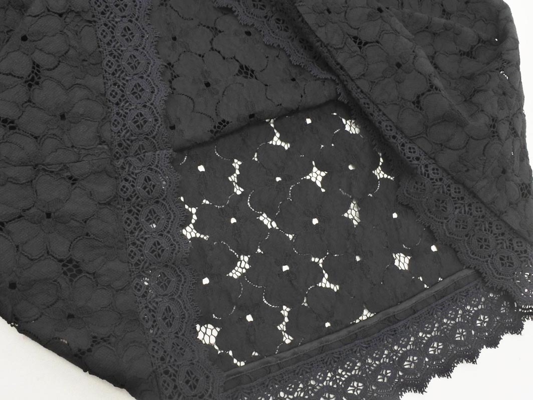 MELROSE メルローズ 総レース ワンピース size3/黒 ■◆ ☆ fhc7 レディース_画像6