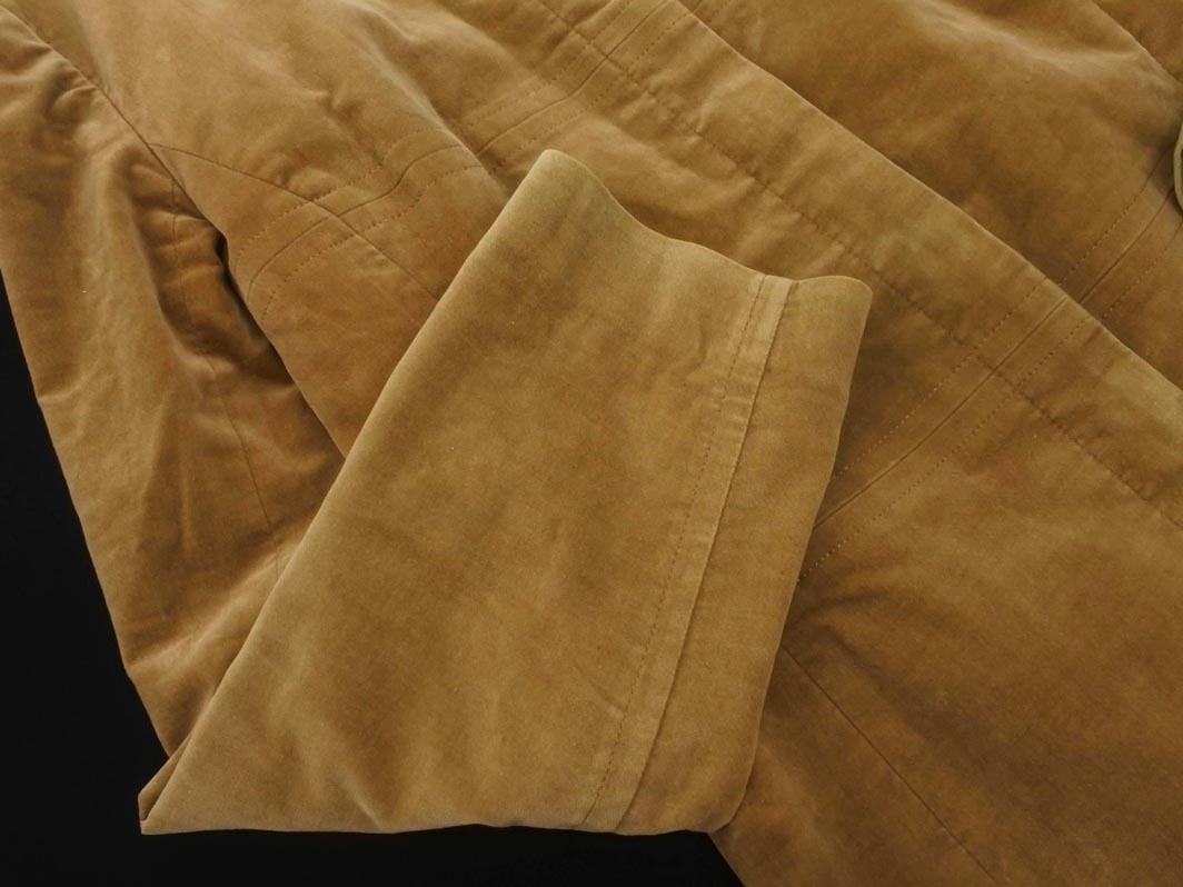 MELROSE メルローズ フェイクスエード テーラード ジャケット size4/ベージュ ◇■ ☆ fhc7 レディース_画像2