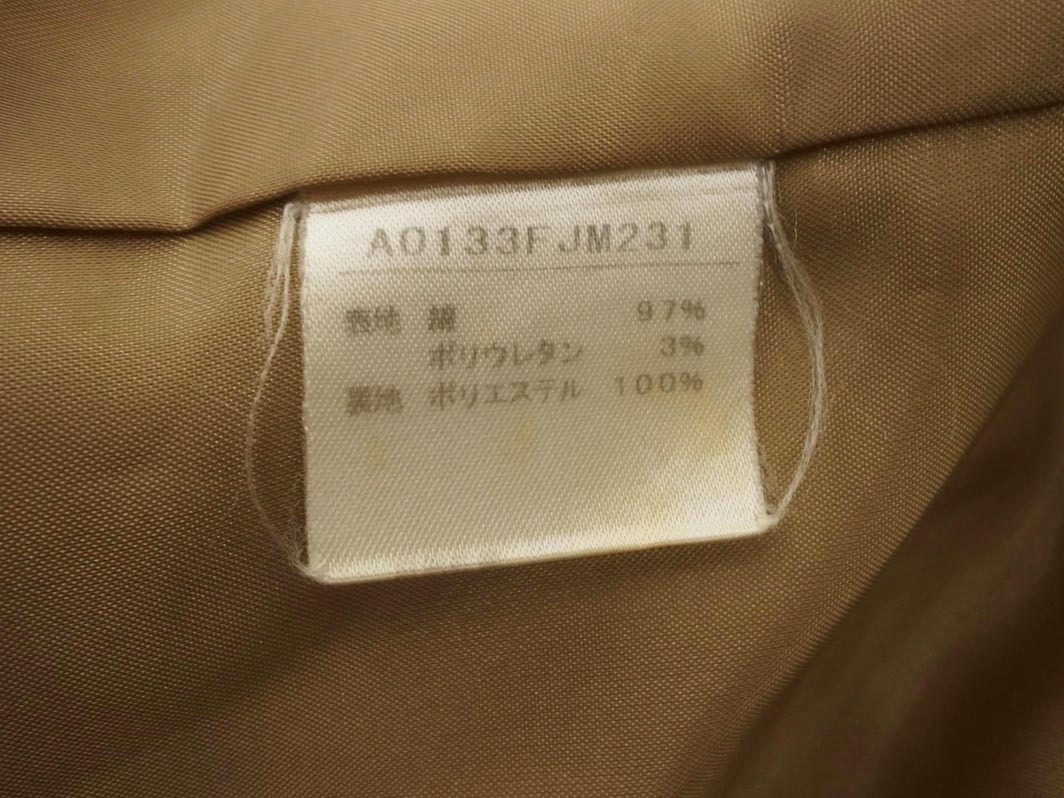 MELROSE メルローズ フェイクスエード テーラード ジャケット size4/ベージュ ◇■ ☆ fhc7 レディース_画像6