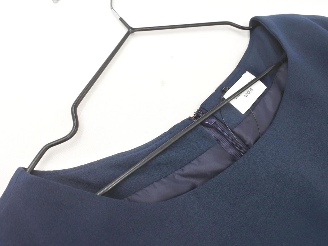 新品 URBAN RESEARCH DOORS アーバンリサーチドアーズ ワンピース sizeONE/紺 ■◆ ☆ fhc5 レディース_画像2