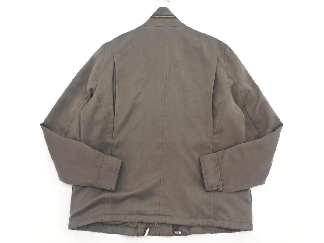 LAUTREAMONT ロートレアモン スタンドカラー ジャケット size38/茶 ◇■ ☆ fhc9 レディース
