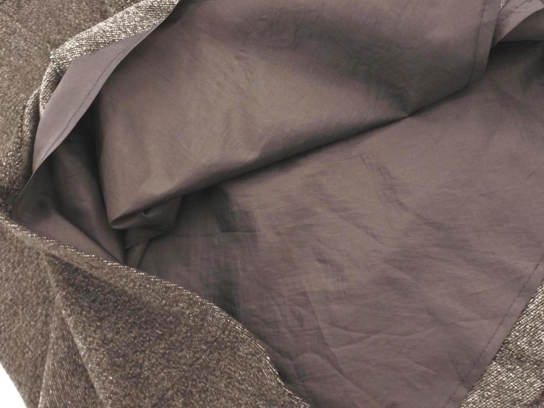 KUMIKYOKU 組曲 ウール混 フレア スカート size3/チャコール ◇■ ☆ fhc9 レディース