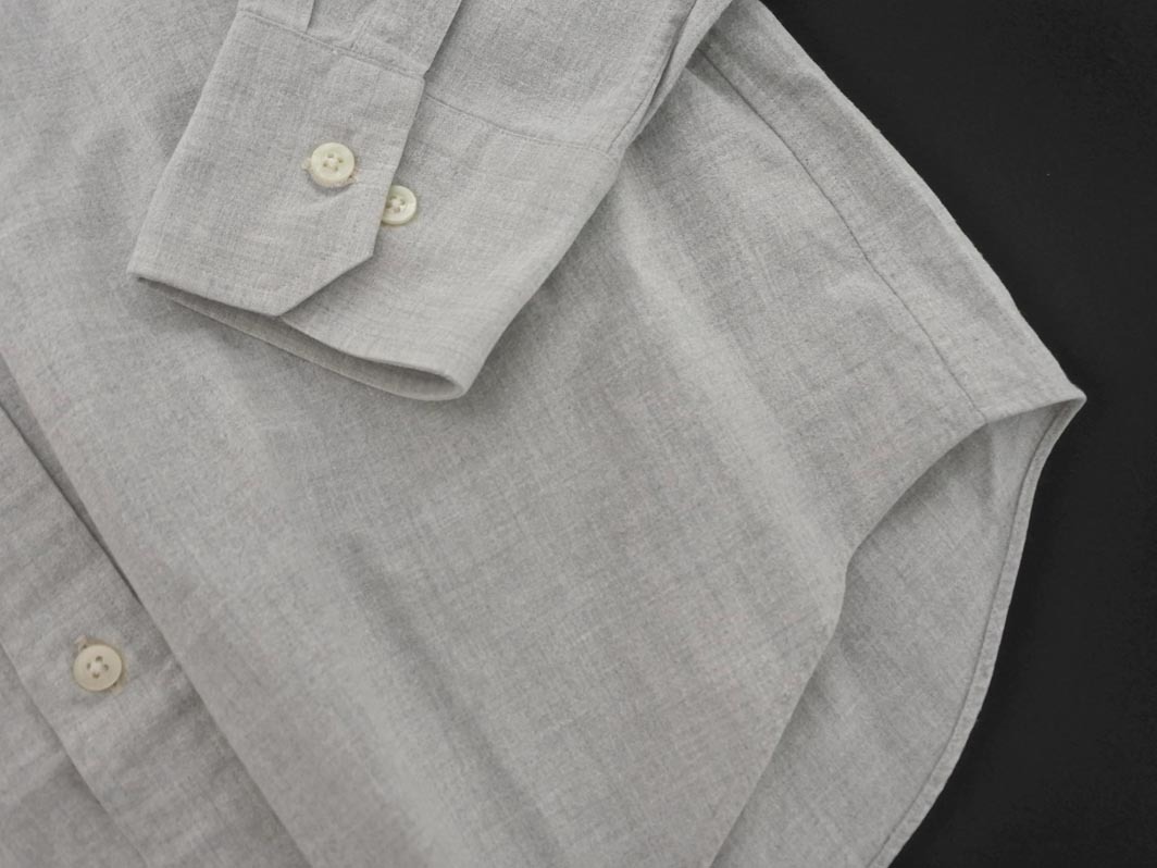 PAUL STUART paul (pole) Stuart кнопка down рубашка sizeM/ серый *# * fhc8 мужской 