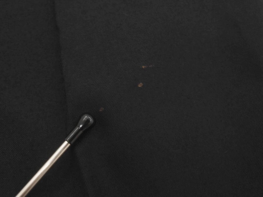 UNTITLED Untitled шерсть . широкий брюки size2/ чёрный *# * fhc8 женский