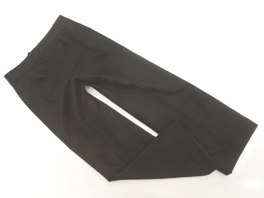 UNTITLED Untitled шерсть . широкий брюки size2/ чёрный *# * fhc8 женский