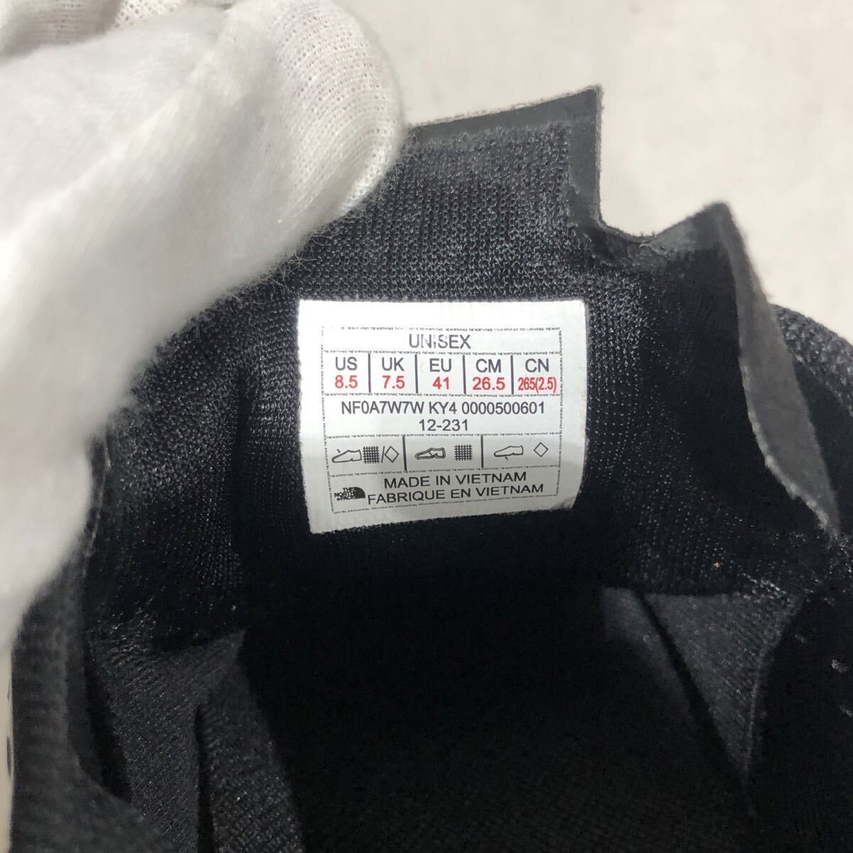 ts20250823【THE NORTH FACE】ザノースフェイス ベロシティ フォワード ローカットスニーカー ランニングシューズ 26.5cm NF52308_画像9