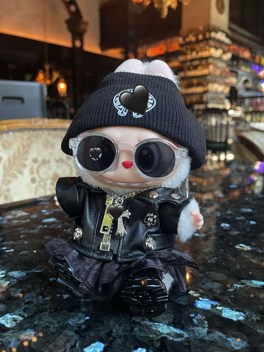 ラブブ labubu コスチューム ぬいぐるみ服着せ替え服6点セット かこいい ラブブ labubu ぬいぐるみ服着せ替え服 豪華6点セット ぬい服