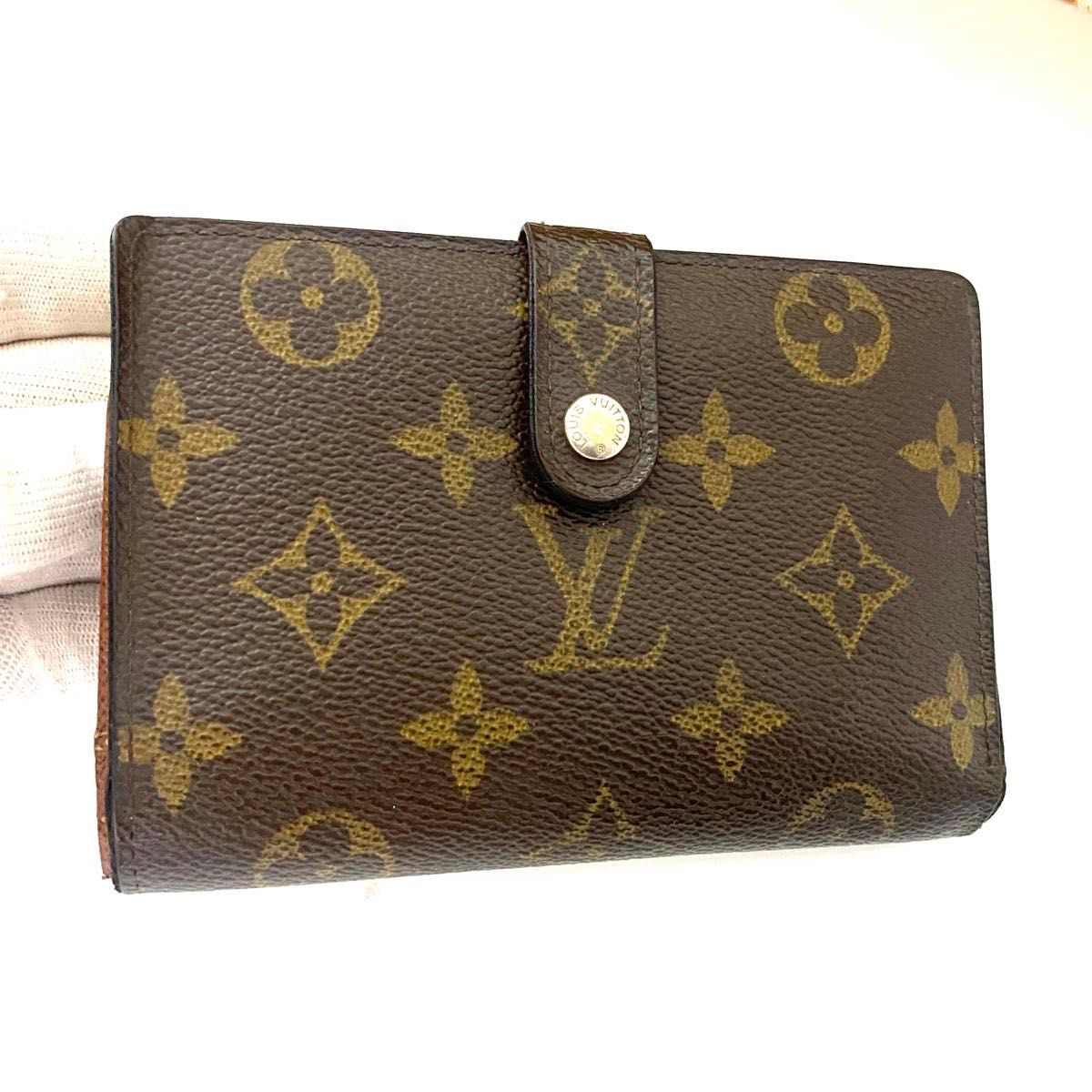 ルイ ヴィトン◎ヴィエノワ モノグラム がま口 二つ折り財布 ブラウン ルイ ヴィトン ヴィエノワ モノグラム がま口 ブラウン 二つ折り