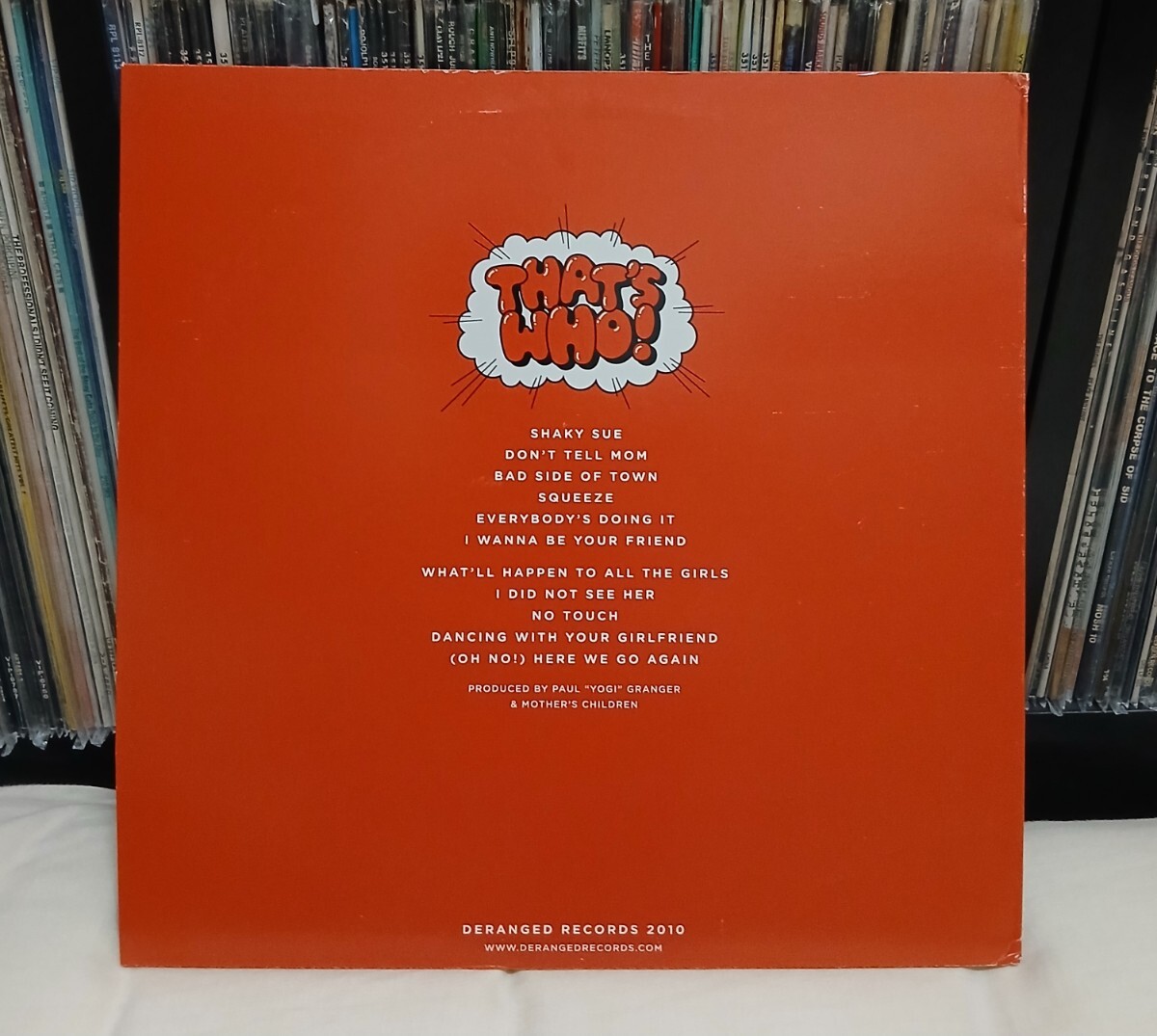 MOTHER'S CHILDREN / THAT'S WHO!  '10 Canada オリジナル_画像2