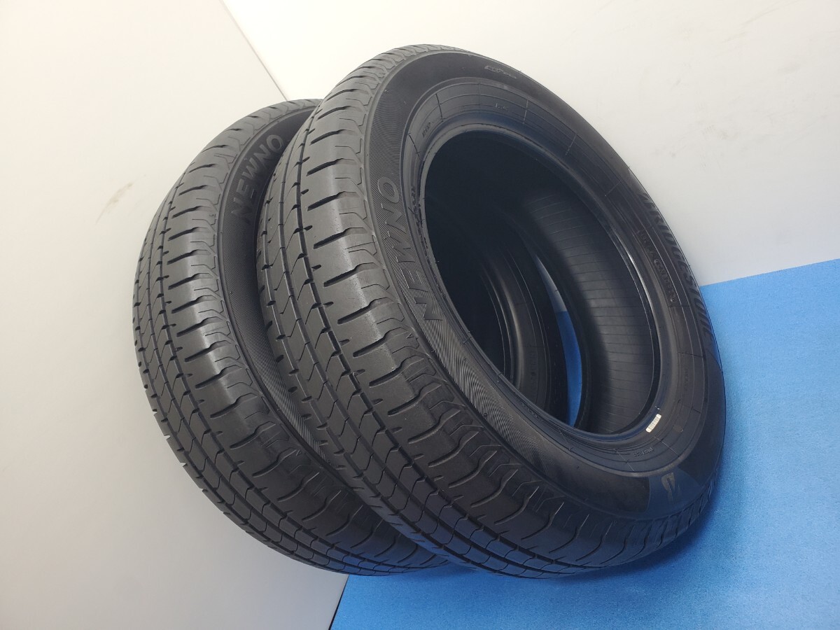 205/65R16 ラジアル 夏タイヤ サマータイヤ 深溝 バリ溝 ブリヂストン ニューノ NEWNO 23年式 送料無料 T1481_画像1