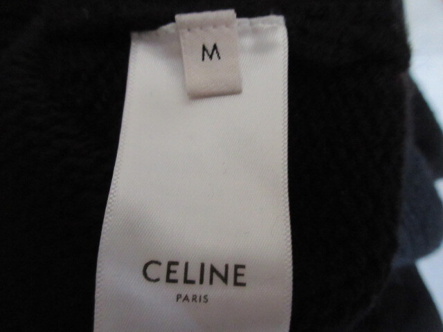 セリーヌ　CELINE　21SS THE DANCING KID　カシミヤ　ウール　マウス　ロゴ　2A04L714M　オーバーサイズ　ニット M　國內(nèi)正規(guī)品