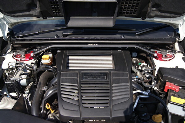 BLITZ ブリッツ ストラットタワーバー レッド フロント用 レヴォーグ VM4 H26.6～ FB16 4WD_画像3