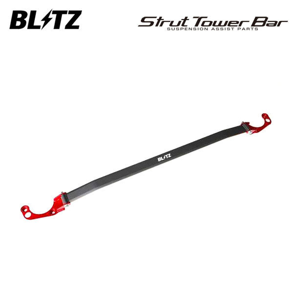 BLITZ ブリッツ ストラットタワーバー レッド フロント用 レクサス ES300h AXZH11 R3.8～ A25A-FXS FF_画像1