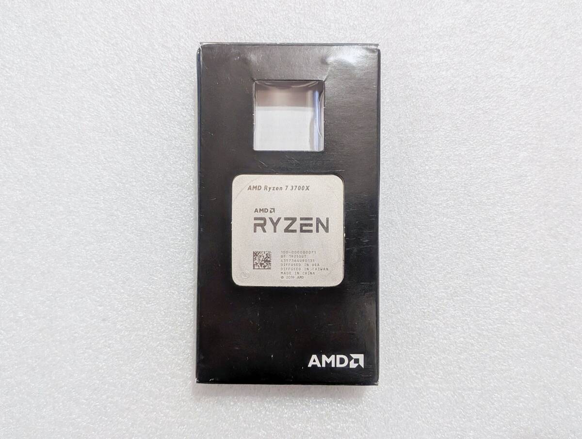 AMD Ryzen 7 3700X /8コア,16スレッド /3.6GHz（最大4.4GHz）/L3 32MB /Socket AM4