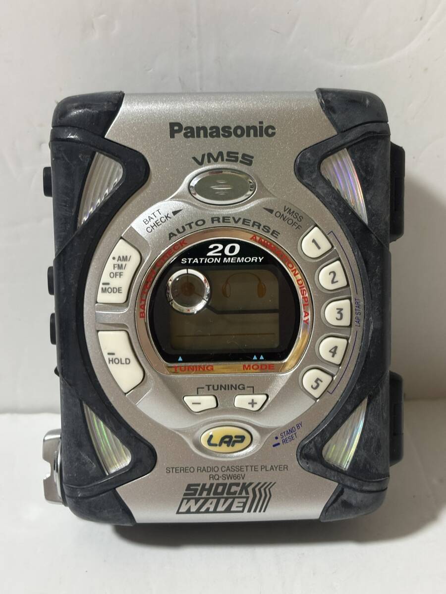 Panasonic ショックウェーブ カセットプレーヤー RQ-SW66V Panasonic SHOCK WAVE RQ-SW66V パナソニック ショックウェーブ