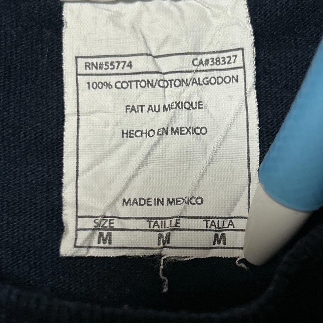 ノートルダム大学 5番 カレッジ Tシャツ ブラック 夏物古着m36 サイズ M_画像8