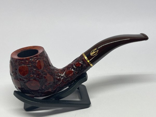 送料無料 パイプ SAVINELLI サビネリ アリゲーター・ブラウン・677 #44305_画像1