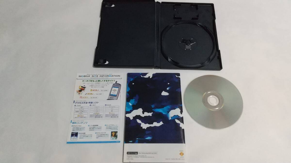 【送料込み】PS2　アーバンカオス　マーセナリーズ　THE地球防衛軍2　SOCOM U.S. NAVY SEALs　URBAN CHAOS　スパイク　簡易消毒済み_画像3